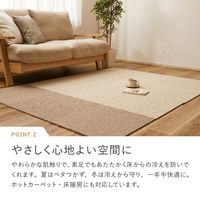 萩原 タイルカーペット スクエア2100 サイザループ 約50×50cm 600028341 1枚（直送品）