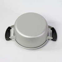 リバティーコーポレーション 両手鍋 20cm アルミ ガス火専用 軽量 LD-359 1個（直送品）