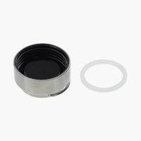 ベストコ マグボトル 540ml 保冷 保温 ホワイト ステンレス ハンドル付き NQ-0333 1個（直送品）