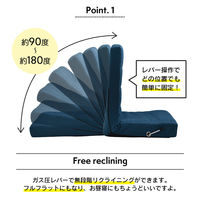 タマリビング スワレバII フロアチェア ブラウン 1台（直送品）