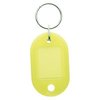 ソニック キーホルダー名札 小 両面 ハード 5個入 カラーアソート NF-5870 1セット(1袋×5)（直送品）