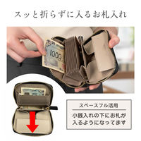 ベストアンサー apa-004-mg 財布 レディース 本革 ミニサイフ モスグリーン 1セット（直送品）