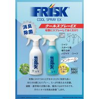 フリスク クールスプレーEX ペパーミントの香り 衣類冷感スプレー シャツミスト 服 ひんやり ドウシシャ  1本（380mL）