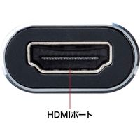 サンワサプライ HDMIポート付 USB Type-Cハブ USB-3TCH37GM 1個（直送品）