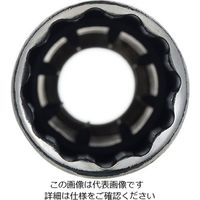 エスコ 3/8”DRx14mm スパークプラグソケット(12角) EA687BV-71 1セット(10個)（直送品）