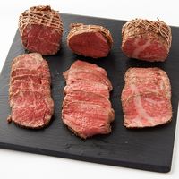 【手土産やお祝いの贈り物に】 ノワ・ド・ココ 国産牛 ローストビーフ 3部位 食べ比べ ギフトカード　桐箱　専用紙袋付き（直送品）