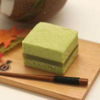 【手土産やお祝いの贈り物に】 岐阜 「新杵堂」 抹茶ふわふわ＆抹茶ムース大福 ギフトカード　二重封筒　熨斗（御中元）（直送品）