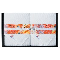 【手土産やお祝いに】 【結(ゆい) 新潟県産 コシヒカリ・今治タオル ギフトセット B ギフトカード　桐箱　紙袋　熨斗　御祝（直送品）