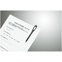 コクヨ クリップペンシル(再生樹脂)50本入 軸色:黒 紙 PJ-E100D 1箱(50本入)