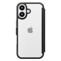 PGA iPhone 17用 ガラスフリップケース ブラック PG-25AGF01BK 1個（直送品）