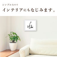 セキセイ 色紙額 ホワイト PSG-1064-70 1セット(2枚)