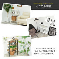 【軒先渡し】B.Bファニシング Noxia コンソールテーブル 幅600×奥行230×高さ800mm ウォッシュホワイト 1台（直送品）