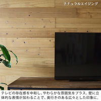 SOLIDECO -PRO- 壁に貼れる天然木パネル 44枚組(約6.64m2) SLDC-44P-P002AGE 1セット(44枚入)（直送品）