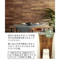 SOLIDECO -PRO- 壁に貼れる天然木パネル 44枚組(約6.64m2) SLDCPR-44P-P007BRN 1セット(44枚入)（直送品）