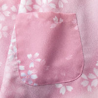 住商モンブラン 茶衣着上衣レディス7分袖 桜吹雪ピンク S ST004-12 1枚（直送品）