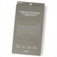 ワイヤレスキーボード アイボリー LAKOLE/ラコレ