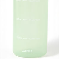 ハンドル付きタイムマーカーボトル ライトグリーン LAKOLE/ラコレ