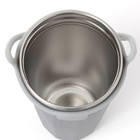 保温保冷 ステンレスストロータンブラー 460ml アイボリー LAKOLE/ラコレ