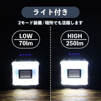 ビッグマン マイクロBluetoothスピーカー withライト 充電式 BMSL-ZERO1 1個（直送品）