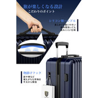 超軽量・ストッパー付Wキャスター・物掛けフック【NT-GB0701 Plus 】 NT-GB0701 Plusブルー S 1台（直送品）