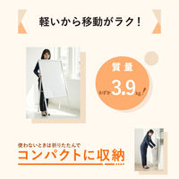 アスカ 転倒防止アルミ枠ポスタースタンド A1 片面 APSK-A1 1台（直送品）