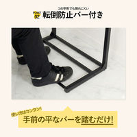 アスカ サイドテーブル 角度・高さ調整つき 茶木目 MDK55BK 1台（直送品）