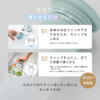 スティック氷のう ブラック 武田コーポレーション 氷嚢ボトル 冷却用品 ひんやりグッズ 繰り返し 携帯 1個