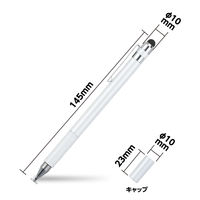 アーテック 2WAYタッチペン ホワイト 91408 1セット(1本×5)（直送品）