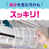 らくハピ バチボコ バブルーン エアコン フィルター 掃除 フレッシュフォレストの香り 300mL 1セット（1本×2）アース製薬