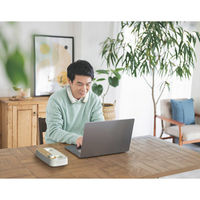 電響社 ZEPEAL 首掛けスピーカー木聲 ZQS-30B-W 1個（直送品）