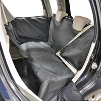 BONFORM シートカバー ファインペット 1540×1100mm ブラック 軽後席用 4125-01BK 1個（直送品）