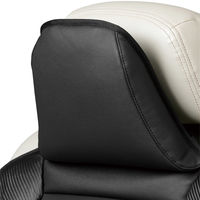 BONFORM シートクッション コアサポートレザー レッド フロント1枚 4172-91RE 1個（直送品）