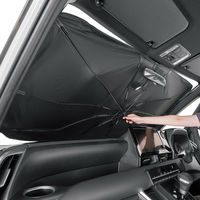 BONFORM サンシェード ファブリーズシェード 傘型L 1450×850mm シルバー 7609-08SI 1個（直送品）