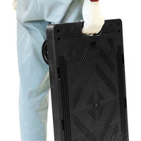 浅香工業 静プラ平台車 4輪自在 85ミリ #182681 1台（直送品）