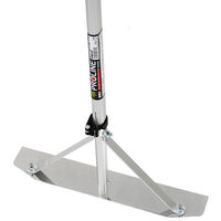 浅香工業 伸縮式ステン替板レーキS付 450 #71770 1個（直送品）