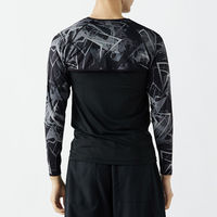 おたふく手袋 BT冷感パワーストレッチ シュラグ(一体型アームカバー) カモフラxブラック Sサイズ JW-636 1枚（直送品）