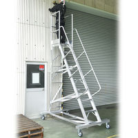 ピカコーポレイション アルミ製移動式作業台 DWS-D270BTF 1式（直送品）