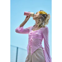 ファンプロジェクト STTOKE ストーク タンブラー Lサイズ 12oz 355ml サンセットピーチ 480626 1個（直送品）