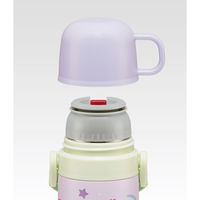 スケーター 水筒 350ml 420ml 子供用2WAYボトル リトルユニコーン 482239 1個（直送品）