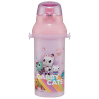 スケーター 水筒 480ml 抗菌直飲プラボトル ギャビーのドールハウス 483886 1個（直送品）