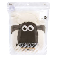 スケーター バスタオル 吸水速乾 60×120cm キャラクター ショーン 491153 1個（直送品）