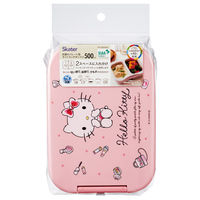 スケーター 弁当箱 500ml 抗菌セパレート型タイト キティ 水彩コスメ 493658 1個（直送品）