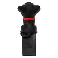 ルークラン ドアストッパー アプリクス アニマルストッパー かわいい 動物 クロ 494315 1個（直送品）