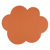 ルークラン ランチョンマット アプリクス クラウド ブラウン×ブラック 494749 1個（直送品）