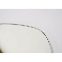 ケーアイジャパン スタンドミラー モーメント 木製スタンド付き 掛け置き兼用 ウェーブ 495433 1個（直送品）