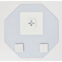 ケーアイジャパン スタンドミラー モーメント 木製スタンド付き 掛け置き兼用 八角形 495432 1個（直送品）