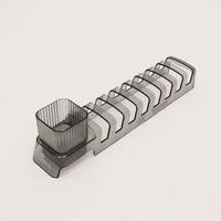 イトウ 水切りカゴ 水切りマット 吸水マット&水切りセット グレー 497103 1個（直送品）