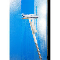 アズマ工業 窓 網戸 ワイパー 掃除 楽絞りワイパー 全長81cm 水だけで洗える 497523 1個（直送品）