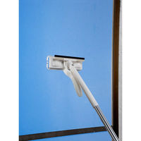 アズマ工業 窓 網戸 ワイパー 掃除 楽絞りワイパー 全長約81cm~114cm 水だけで洗える 497524 1個（直送品）