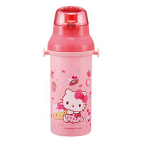 スケーター 水筒 480ml 直飲プラワンタッチボトル キティファンシー 497513 1個（直送品）
